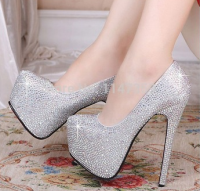Tacones de brillo